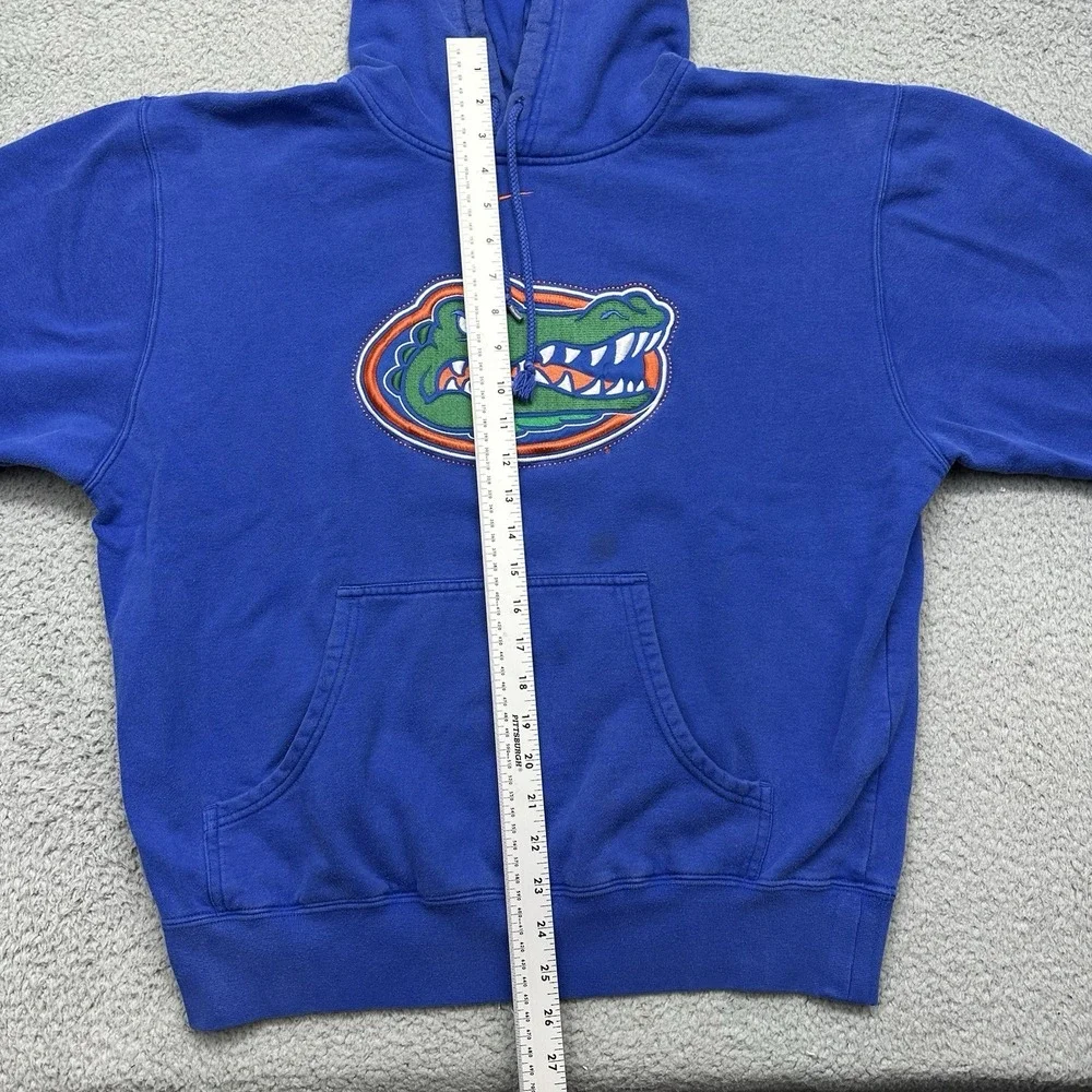 Nike H7TRG Size Medium Florida Gators Blue Hoodie 00014298XFG1 Hooded Sweatshirt